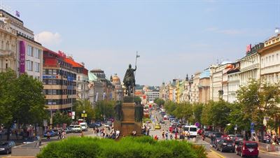 Prag - Wenzelsplatz